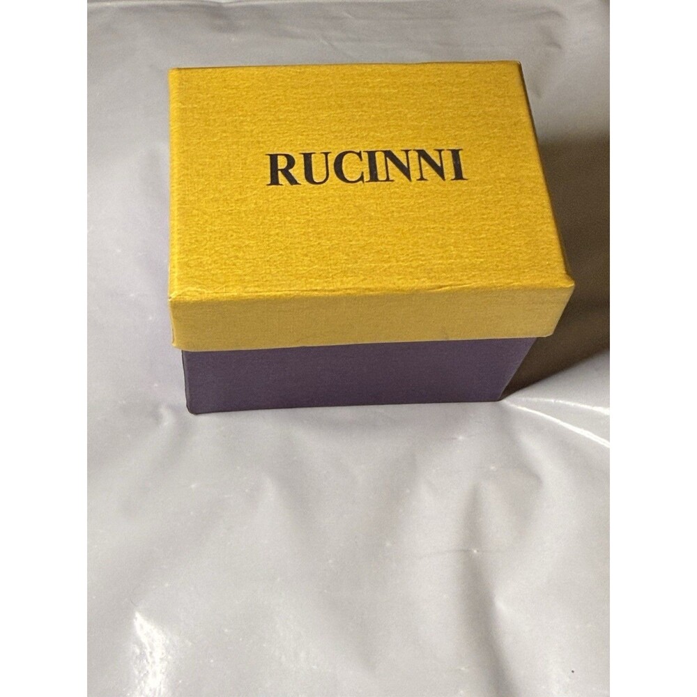 NEW RUCINNI Bunny Rabbit Trinket Box w/ Rhinestone Crystals - Picture 11 of 11